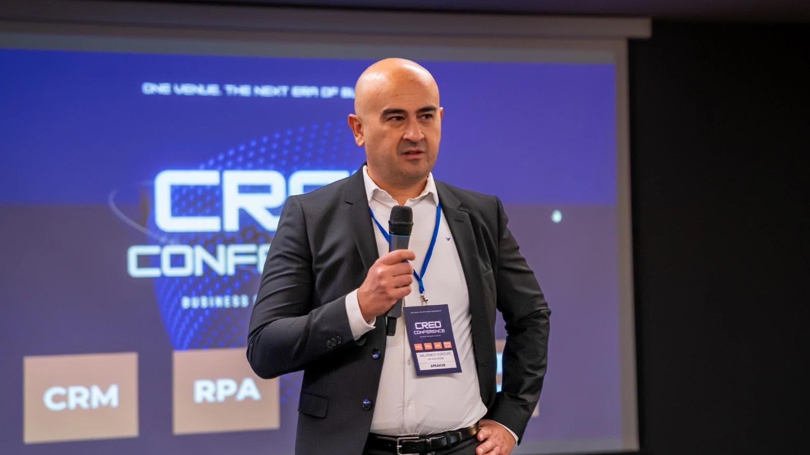 CRED conference organiser Miljenko Vuković.