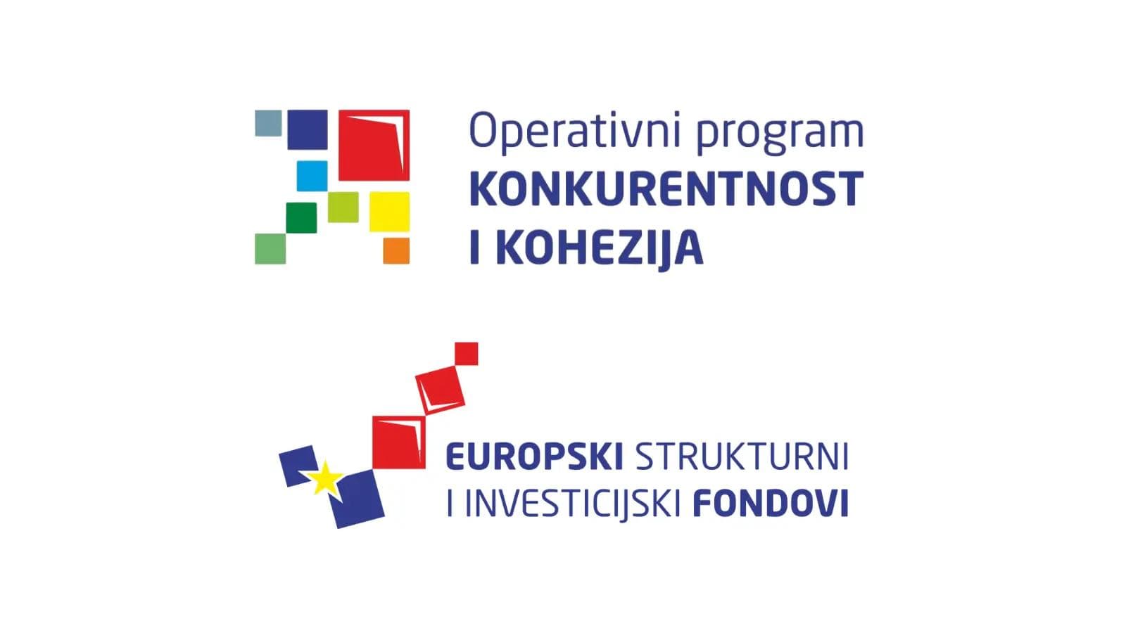 Logos for the Competitiveness and Cohesion Operational Programme and European Structural and Investment Funds.