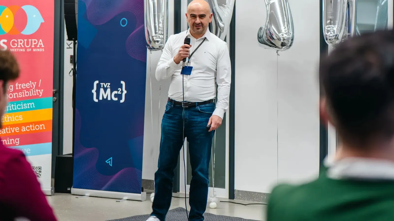 Miljenko Vuković presents at Mc2 Opening Ceremony