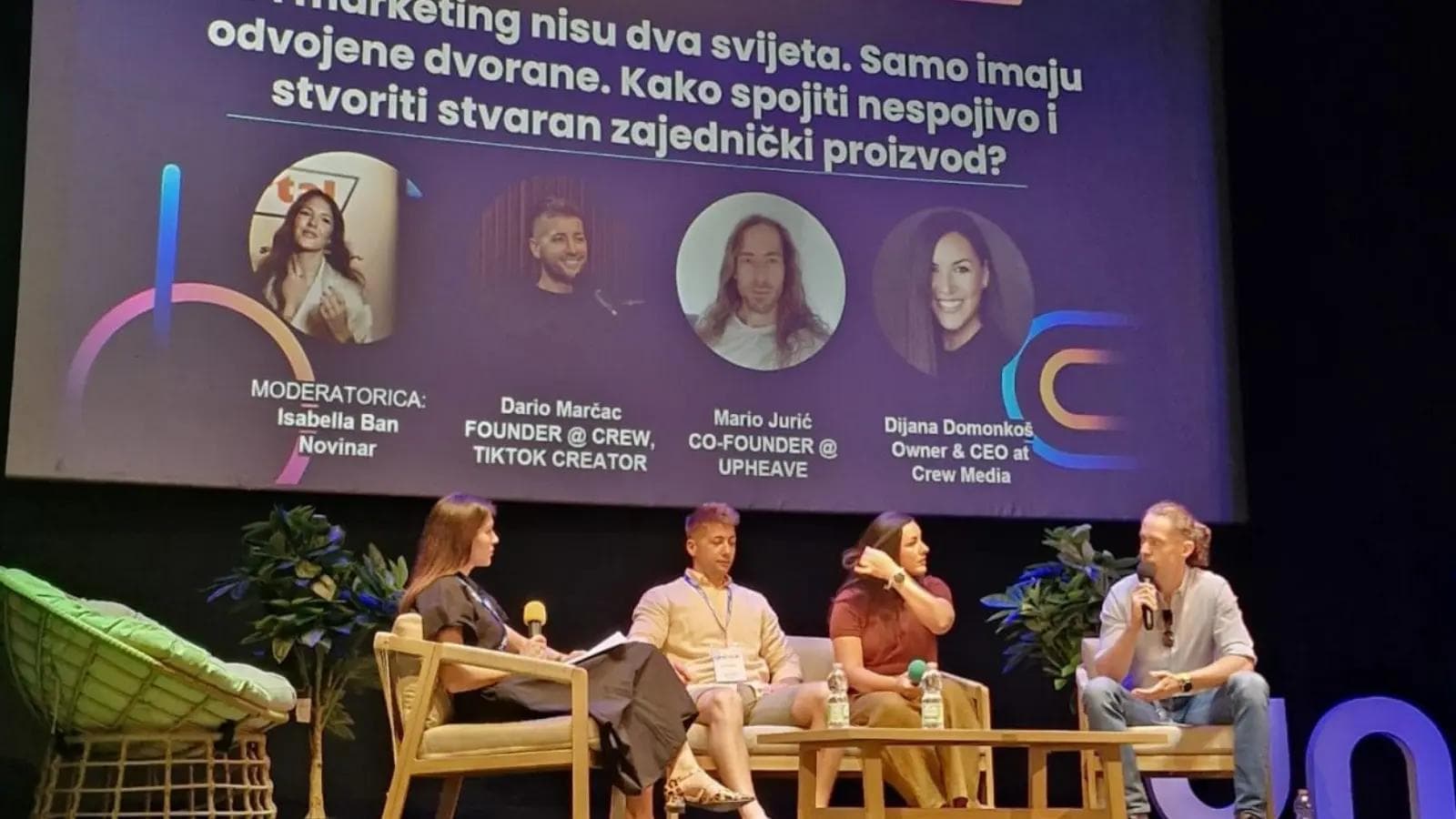 Unlock Rab conference panel about marketing.