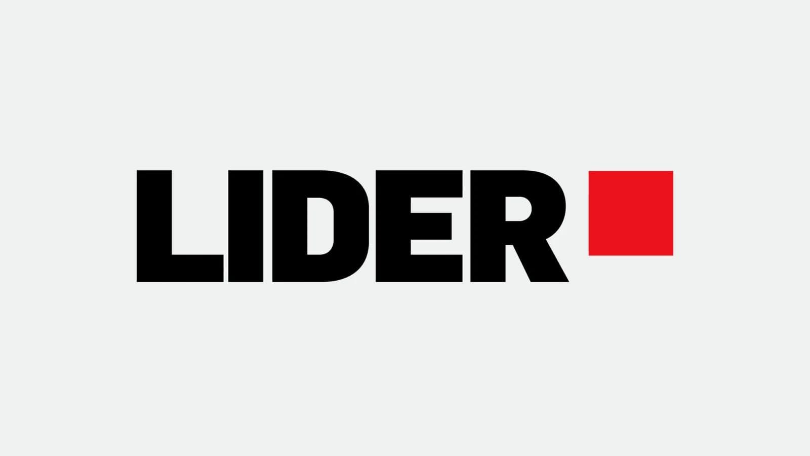 Lider media magazine logo visual.